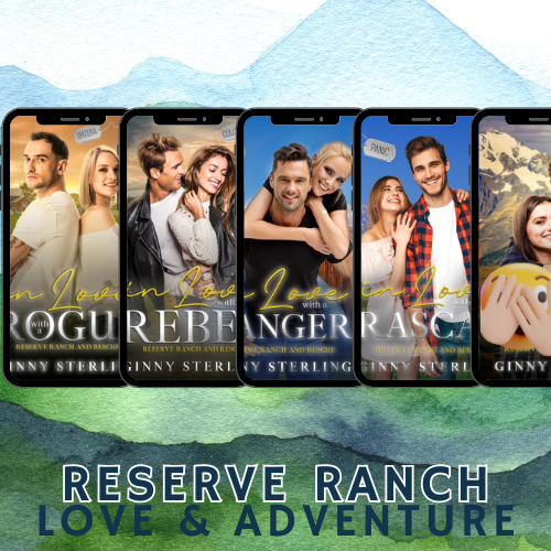 Reserve Ranch book covers with a sneak peek